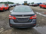 2014 Nissan Sentra S Gray vin: 3N1AB7AP3EL680542