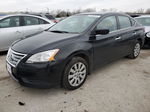 2014 Nissan Sentra S Black vin: 3N1AB7AP3EL693758