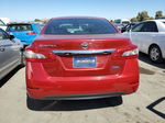 2014 Nissan Sentra S Red vin: 3N1AB7AP3EY262064