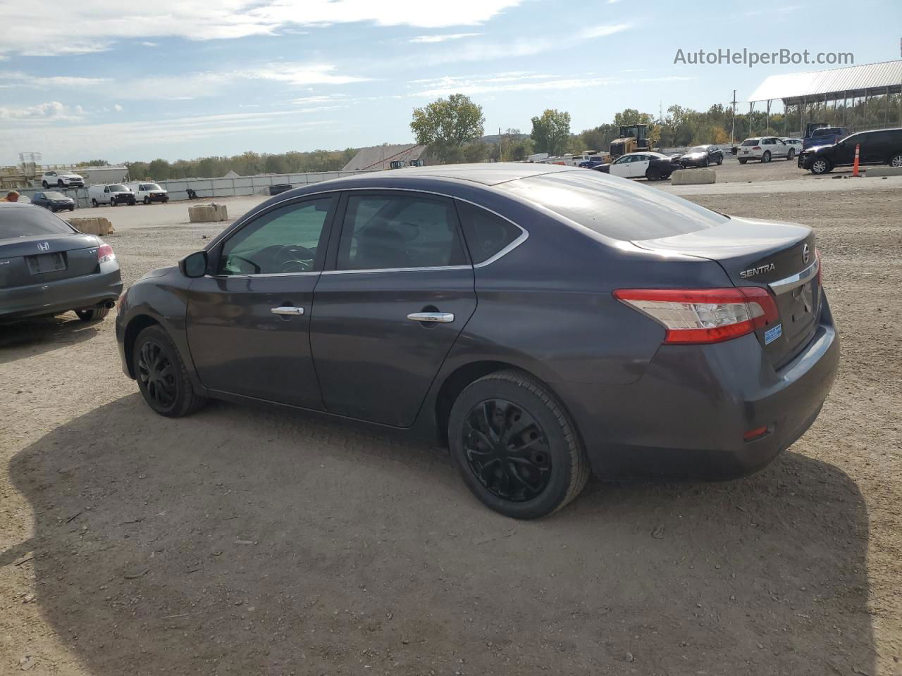 2014 Nissan Sentra S Black vin: 3N1AB7AP3EY285893