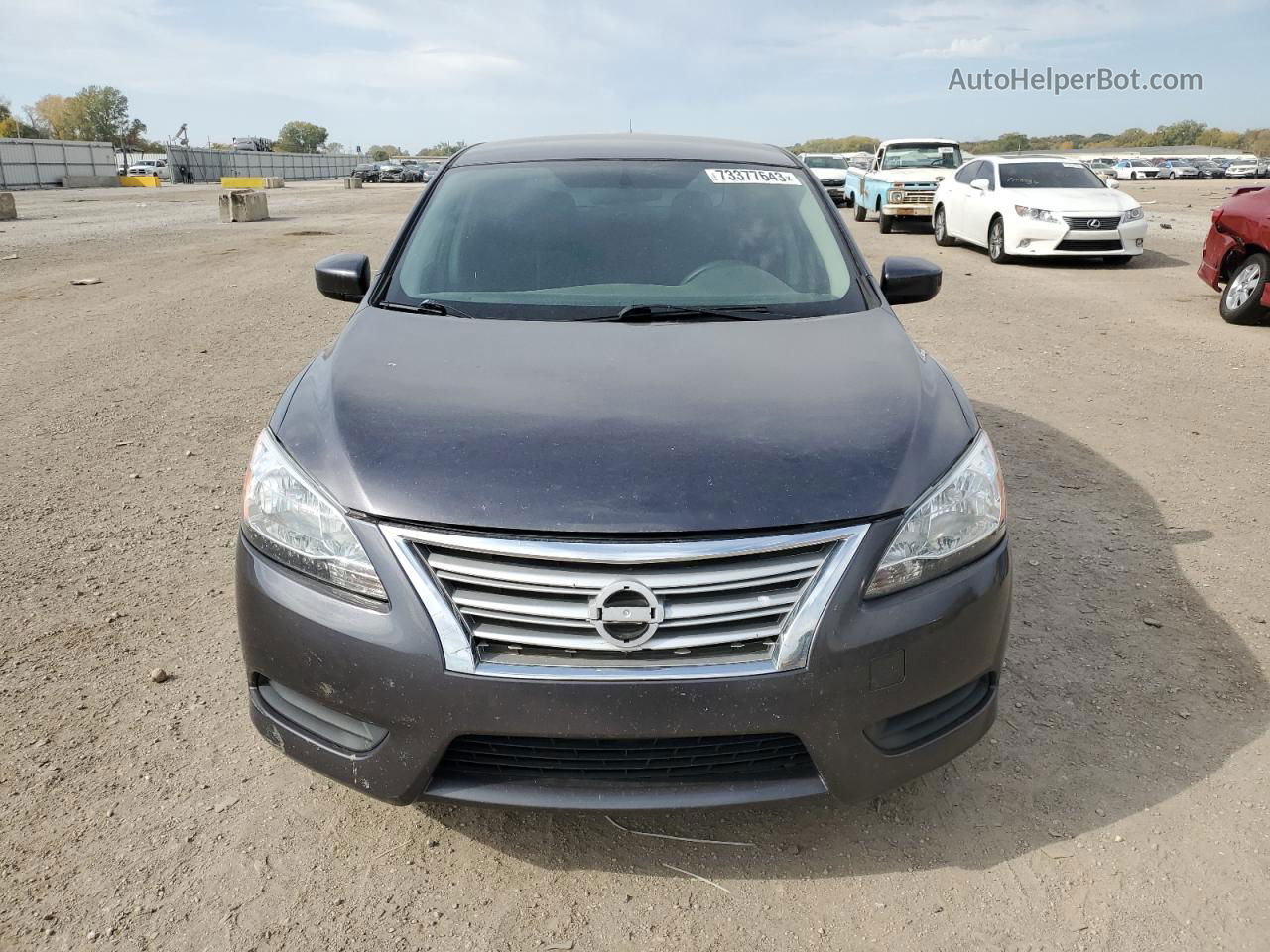 2014 Nissan Sentra S Black vin: 3N1AB7AP3EY285893