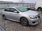 2014 Nissan Sentra S Silver vin: 3N1AB7AP3EY287207