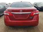 2014 Nissan Sentra S Red vin: 3N1AB7AP3EY308007