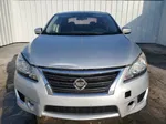 2014 Nissan Sentra S Серебряный vin: 3N1AB7AP3EY323218