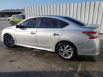 2014 Nissan Sentra S Silver vin: 3N1AB7AP3EY323218