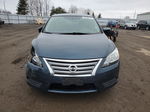 2015 Nissan Sentra S Синий vin: 3N1AB7AP3FL643847