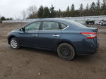 2015 Nissan Sentra S Синий vin: 3N1AB7AP3FL643847