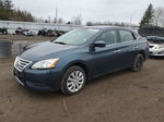 2015 Nissan Sentra S Blue vin: 3N1AB7AP3FL643847