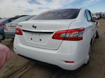 2015 Nissan Sentra S Белый vin: 3N1AB7AP3FY239577