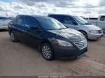 2015 Nissan Sentra S Черный vin: 3N1AB7AP3FY256556