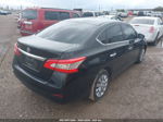 2015 Nissan Sentra S Black vin: 3N1AB7AP3FY256556