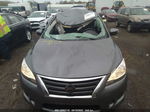 2015 Nissan Sentra Sr Gray vin: 3N1AB7AP3FY276595