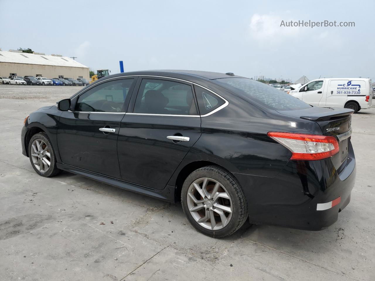 2015 Nissan Sentra S Black vin: 3N1AB7AP3FY285992