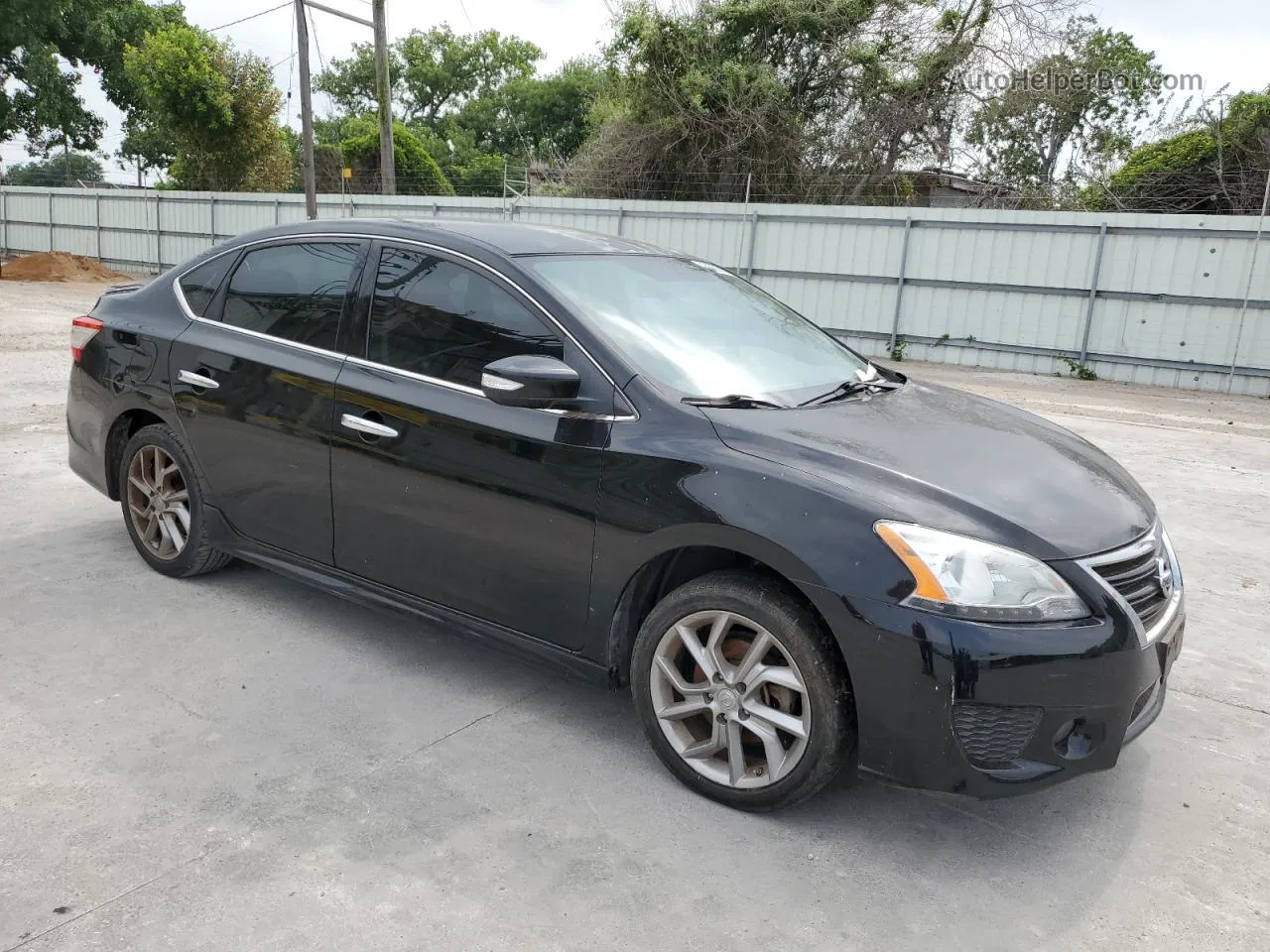 2015 Nissan Sentra S Black vin: 3N1AB7AP3FY285992