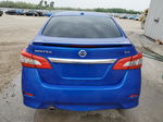 2015 Nissan Sentra S Синий vin: 3N1AB7AP3FY287371