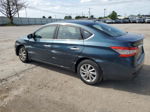 2015 Nissan Sentra S Blue vin: 3N1AB7AP3FY308283