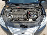 2015 Nissan Sentra S Синий vin: 3N1AB7AP3FY308283