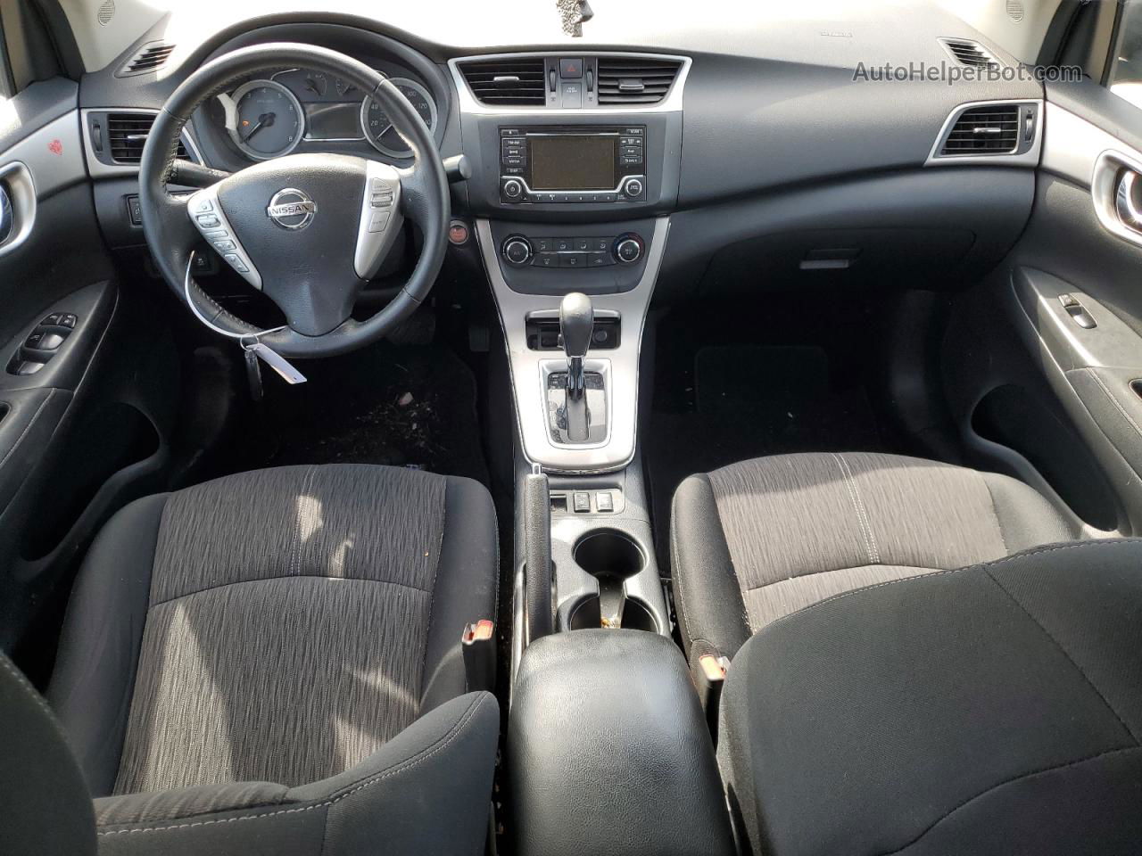 2015 Nissan Sentra S Синий vin: 3N1AB7AP3FY308283