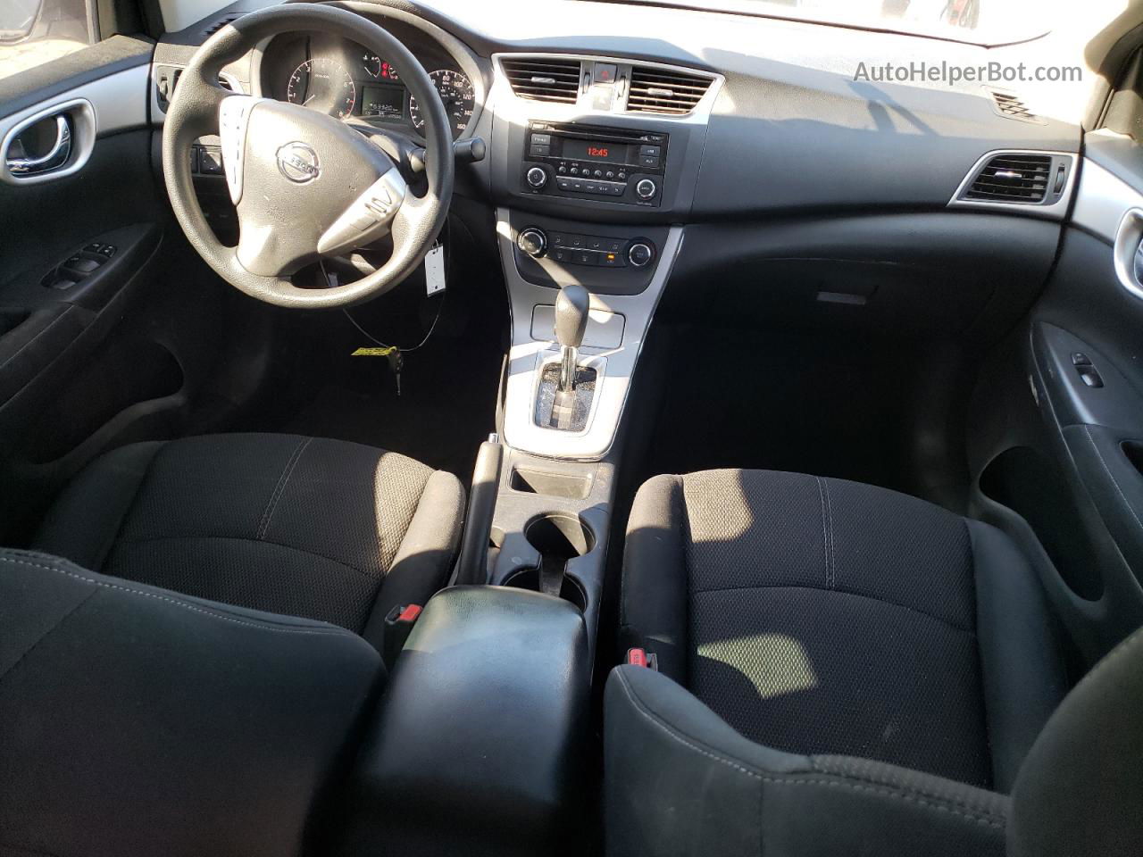 2015 Nissan Sentra S Белый vin: 3N1AB7AP3FY332003