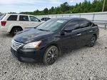 2015 Nissan Sentra S Black vin: 3N1AB7AP3FY362442