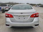 2016 Nissan Sentra S Серебряный vin: 3N1AB7AP3GL662965