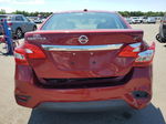 2016 Nissan Sentra S Red vin: 3N1AB7AP3GL681337