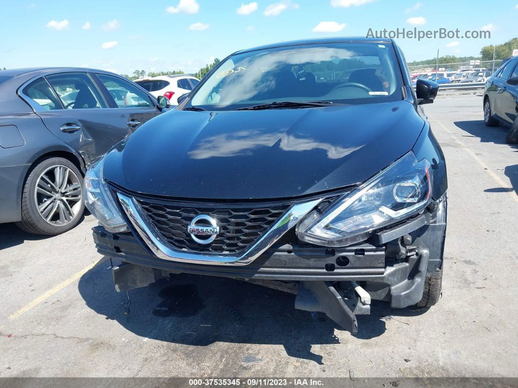 2016 Nissan Sentra Sr Black vin: 3N1AB7AP3GY215068