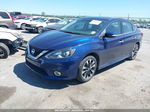 2016 Nissan Sentra Sr Синий vin: 3N1AB7AP3GY248605