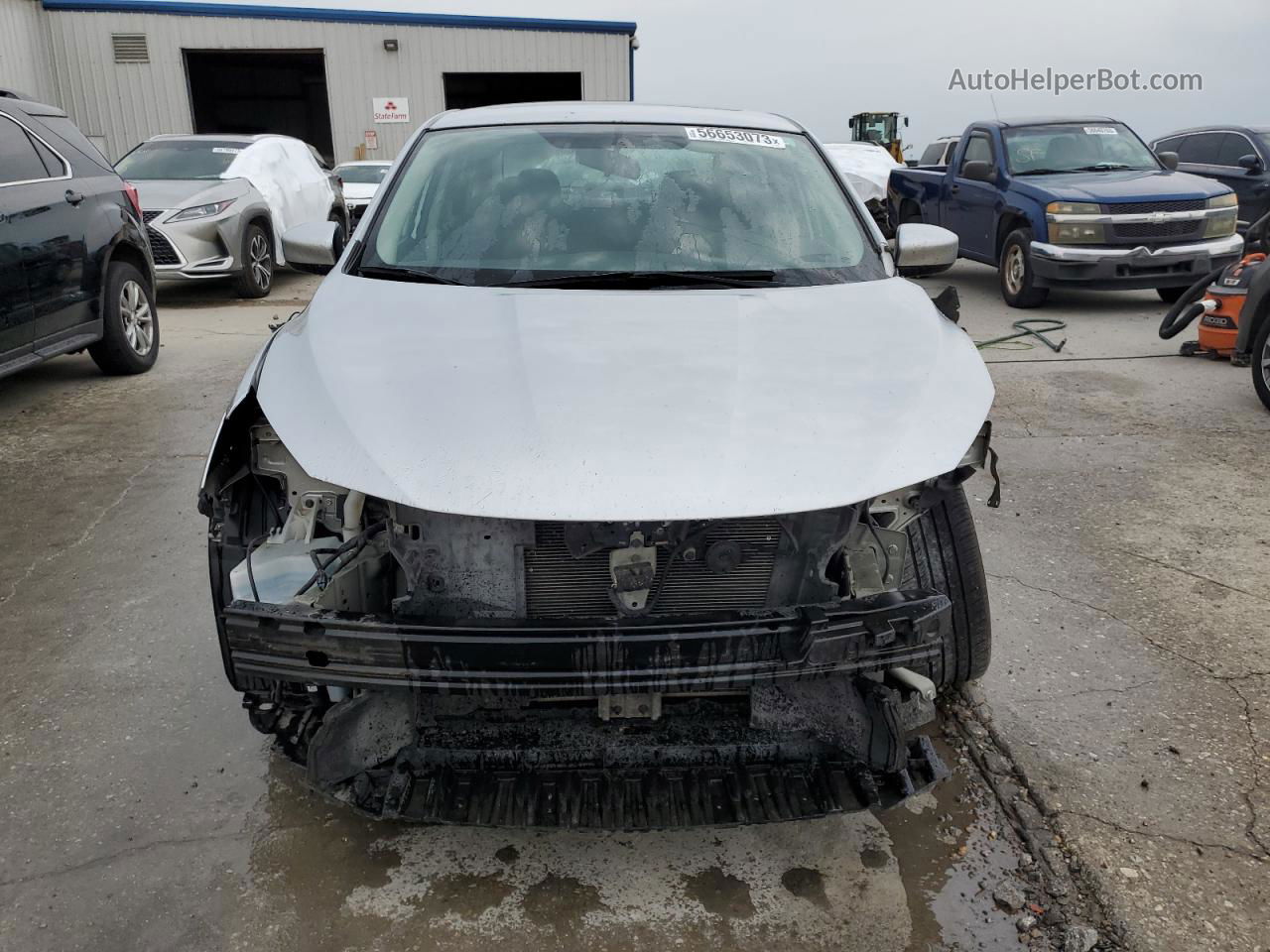 2016 Nissan Sentra S Silver vin: 3N1AB7AP3GY267980