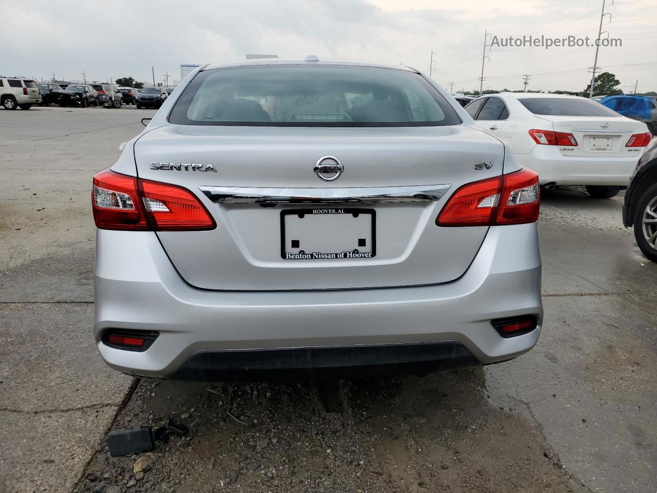 2016 Nissan Sentra S Silver vin: 3N1AB7AP3GY267980