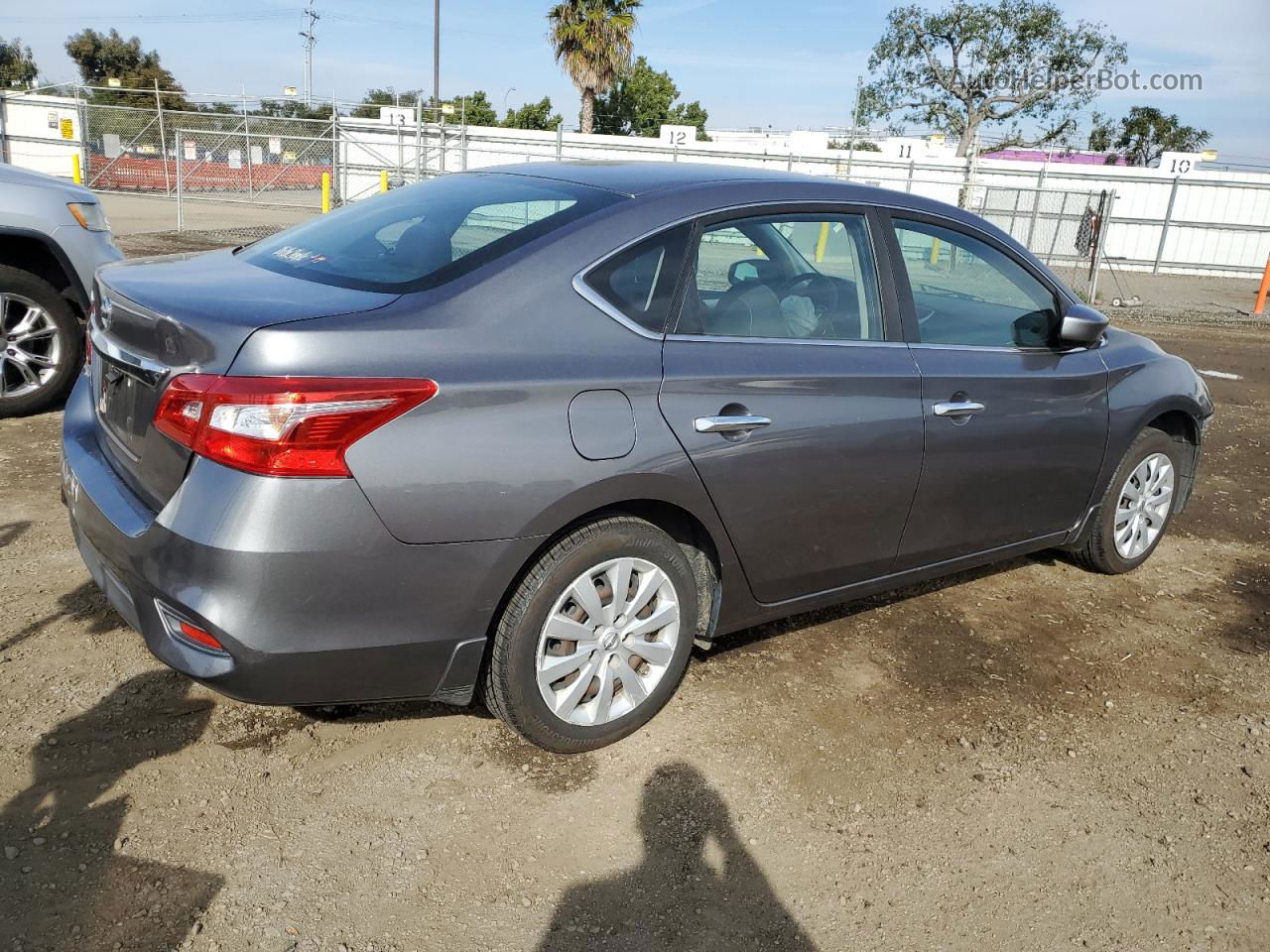 2016 Nissan Sentra S Silver vin: 3N1AB7AP3GY294029