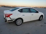 2016 Nissan Sentra S White vin: 3N1AB7AP3GY324307