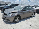 2016 Nissan Sentra S Gray vin: 3N1AB7AP3GY330530