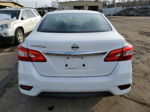 2016 Nissan Sentra S White vin: 3N1AB7AP3GY334075