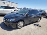 2018 Nissan Sentra S Черный vin: 3N1AB7AP3JL608475