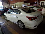 2018 Nissan Sentra S White vin: 3N1AB7AP3JL627012