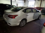 2018 Nissan Sentra S White vin: 3N1AB7AP3JL627012