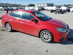 2018 Nissan Sentra S Red vin: 3N1AB7AP3JL627673