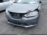 2018 Nissan Sentra Sv Gray vin: 3N1AB7AP3JL629259