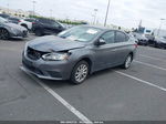 2018 Nissan Sentra Sv Gray vin: 3N1AB7AP3JL629259