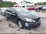 2018 Nissan Sentra Sv Black vin: 3N1AB7AP3JL630492