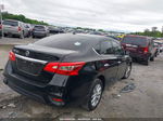 2018 Nissan Sentra Sv Черный vin: 3N1AB7AP3JL630492