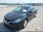 2018 Nissan Sentra Sv Черный vin: 3N1AB7AP3JL638592