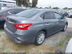 2018 Nissan Sentra Sv Gray vin: 3N1AB7AP3JL652475