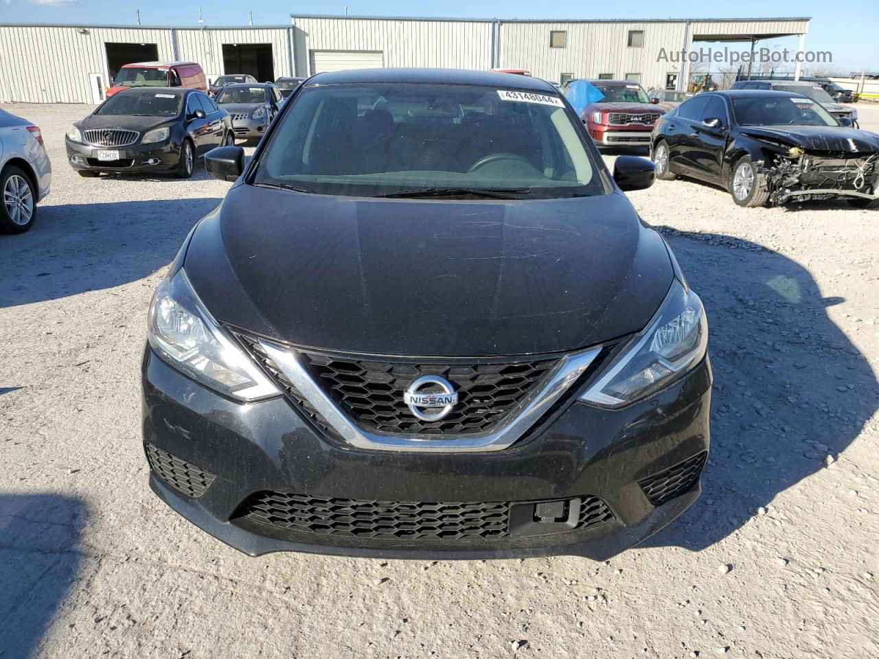 2018 Nissan Sentra S Черный vin: 3N1AB7AP3JY204868