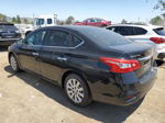 2018 Nissan Sentra S Black vin: 3N1AB7AP3JY208516