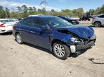 2018 Nissan Sentra S Blue vin: 3N1AB7AP3JY212498