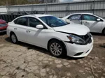 2018 Nissan Sentra S White vin: 3N1AB7AP3JY220150