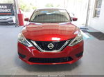 2018 Nissan Sentra Sv Red vin: 3N1AB7AP3JY228359