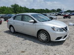 2018 Nissan Sentra S Silver vin: 3N1AB7AP3JY229088